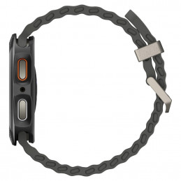 „Spigen Liquid Air“ dėklas, skirtas „Samsung Galaxy Watch 8 40mm“ – matinės juodos spalvos
