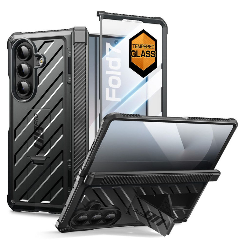 „Supcase Unicorn Beetle Pro“ dėklas, skirtas „Samsung Galaxy Z Fold 7“ – juodas