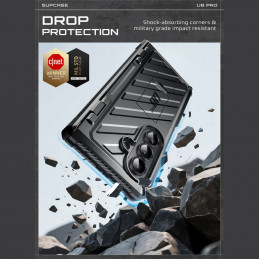 „Supcase Unicorn Beetle Pro“ dėklas, skirtas „Samsung Galaxy Z Fold 7“ – juodas