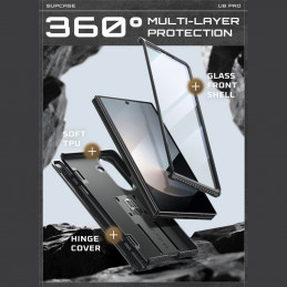 „Supcase Unicorn Beetle Pro“ dėklas, skirtas „Samsung Galaxy Z Fold 7“ – juodas