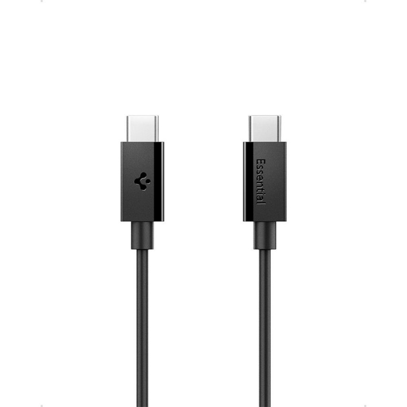 „Spigen EB6020CC“ 60 W laidas + USB-C / USB-C laidas 200 cm - juodas
