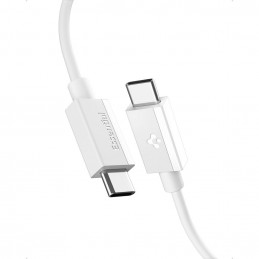 „Spigen EB6010CC“ USB-C laidas, 60 W, 100 cm, baltas
