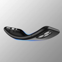 Minkštas dėklas, skirtas „iPhone 17 Pro“ – juodas