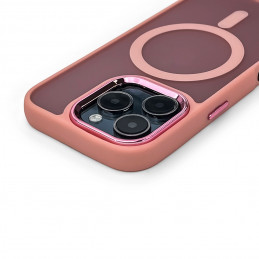 „MagSafe“ suderinamas madingas dėklas, skirtas „iPhone 17 Air“ – rožinis