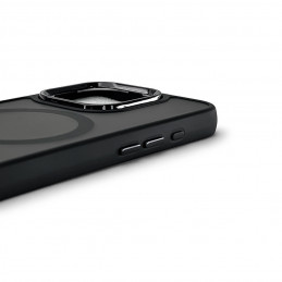 Madingas dėklas, suderinamas su „MagSafe“, skirtas „iPhone 17 Pro Max“ – juodas