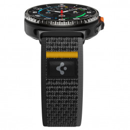 „Spigen Athlex Air Strap“, skirtas „Samsung Galaxy Watch 40/ 44/ 46mm“ – juodas ir geltonas