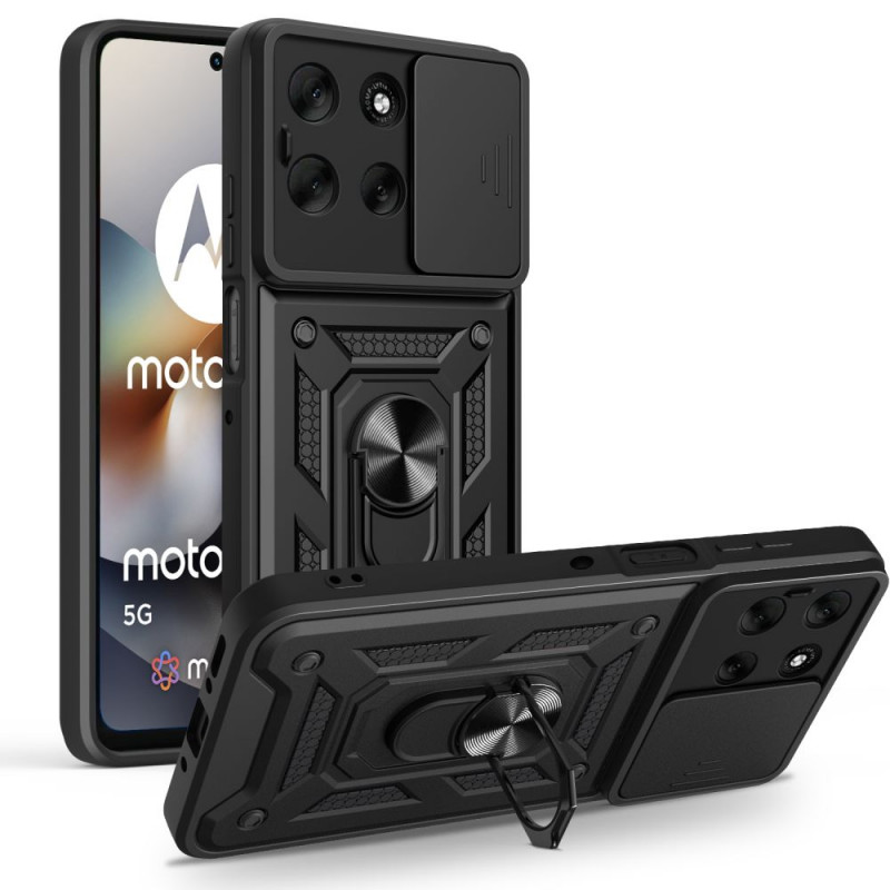 „Tech-Protect CamShield Pro“ dėklas, skirtas „Motorola Moto G56 5G“ – juodas
