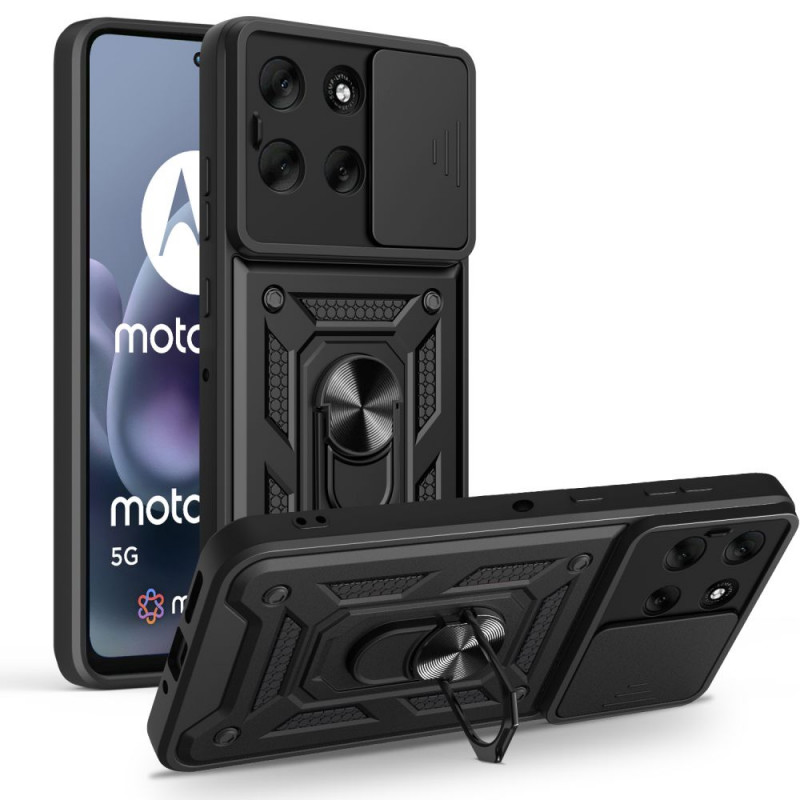 „Tech-Protect CamShield Pro“ dėklas, skirtas „Motorola Moto G86 5G“ – juodas