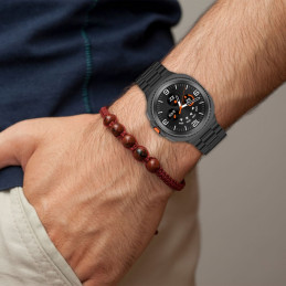 „Tech-Protect“ nerūdijančio plieno dirželis, skirtas „Samsung Galaxy Watch 40/ 44/ 46 mm“ – sidabrinis