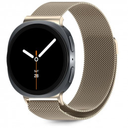 „Tech-Protect“ nerūdijančio plieno dirželis „Samsung Galaxy Watch 40 / 44 / 46 mm“ – auksinis