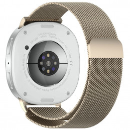 „Tech-Protect“ nerūdijančio plieno dirželis „Samsung Galaxy Watch 40 / 44 / 46 mm“ – auksinis