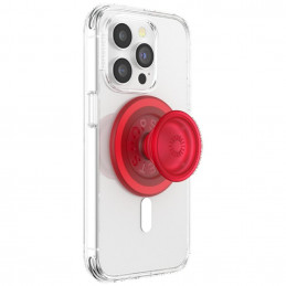 „Popsockets Blanchette“ raudonas „MagSafe“ telefono laikiklis ir stovas – raudonas