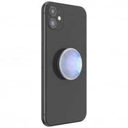 „Popsockets Luxe Iridescent Dichroic“ telefono laikiklis ir stovas – baltas
