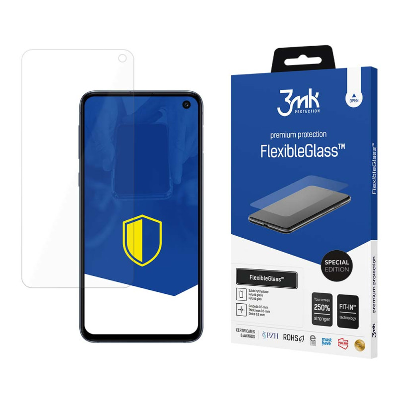 3mk FlexibleGlass™ Special Edition hibridinis stiklas, skirtas Samsung Galaxy S10e