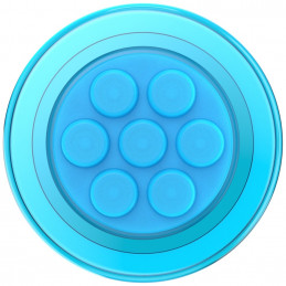 „Popsockets“ permatomas „FG-Popper MagSafe“ telefono laikiklis ir stovas – mėlynas