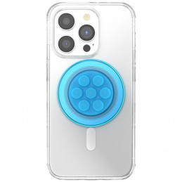 „Popsockets“ permatomas „FG-Popper MagSafe“ telefono laikiklis ir stovas – mėlynas
