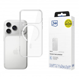 3mk „MagCase“, skirtas „iPhone 17 Pro Max“ – skaidrus