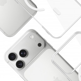 3mk „MagCase“, skirtas „iPhone 17 Pro Max“ – skaidrus