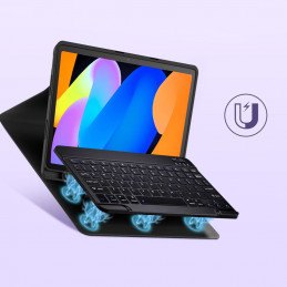 „Tech-Protect SC“ rašiklio ir klaviatūros dėklas, skirtas „Lenovo Idea Tab 11.0 TB-336“ – juodas