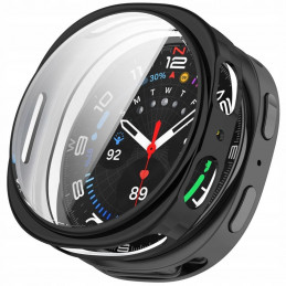 „Tech-Protect“ apsauginis dėklas, skirtas „Samsung Galaxy Watch 8 40 mm“ – juodas