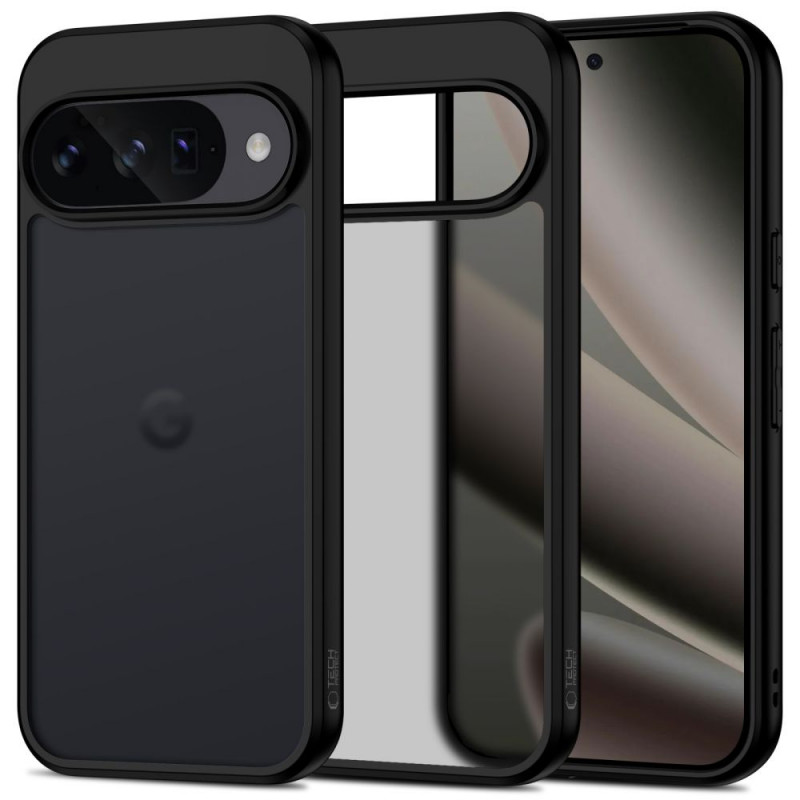 „Tech-Protect MagMat“ dėklas, skirtas „Google Pixel 10 / 10 Pro“ – matinės juodos spalvos
