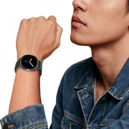 „Tech-Protect“ nailono juostelių dirželis, skirtas „Samsung Galaxy Watch 40/ 44/ 46 mm“ – žalias
