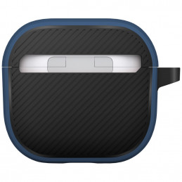 UNIQ Clyde Lock dėklas, skirtas AirPods 4 ausinėms – mėlynas
