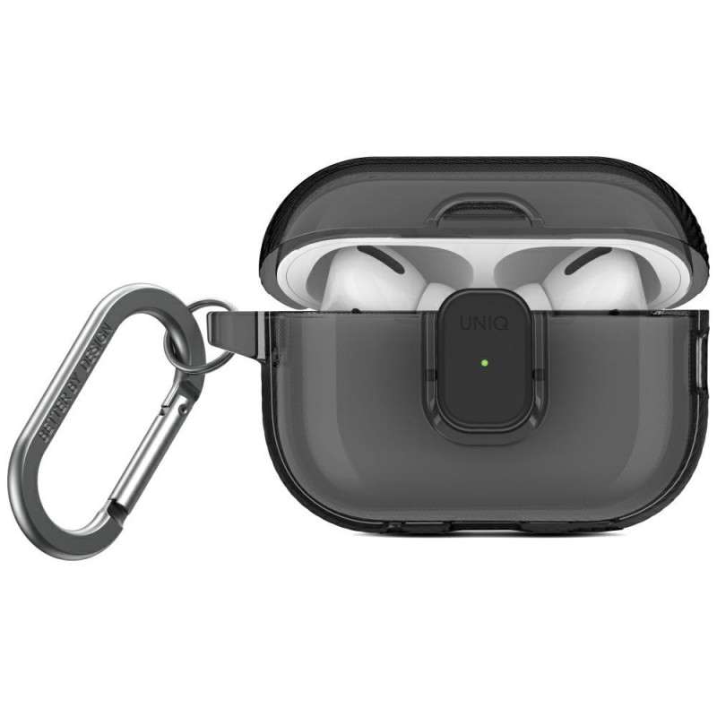 UNIQ Glase Pro dėklas, skirtas AirPods Pro 2 – juodas