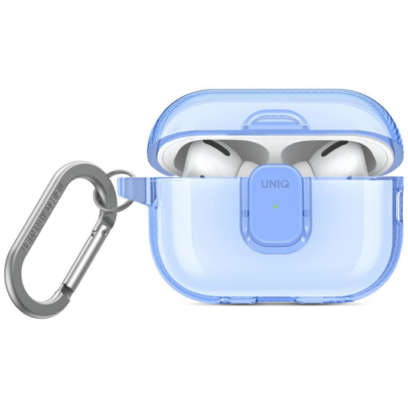UNIQ Glase Pro dėklas, skirtas AirPods Pro 2 – mėlynas