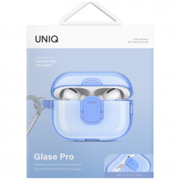 UNIQ Glase Pro dėklas, skirtas AirPods Pro 2 – mėlynas