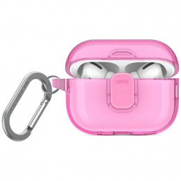 UNIQ Glase Pro dėklas, skirtas AirPods Pro 2 – rožinis