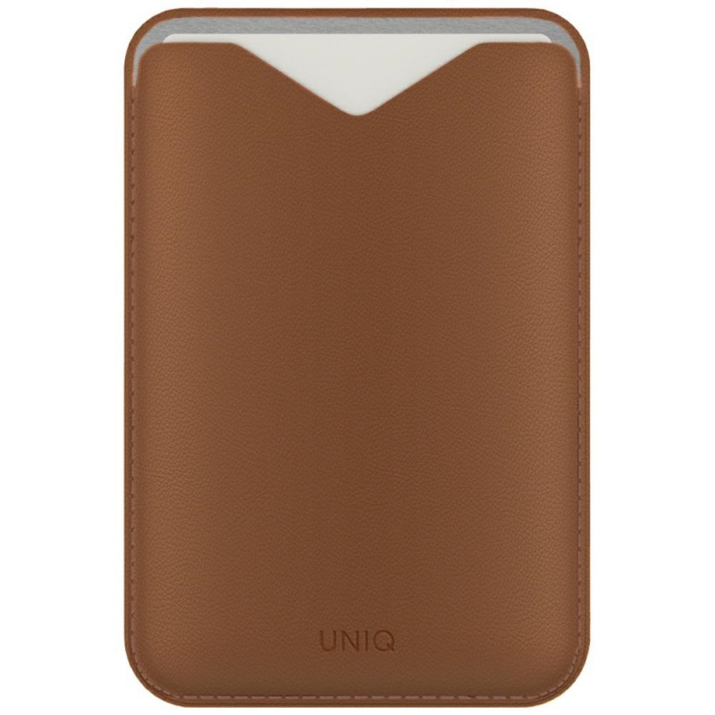 UNIQ Lyden Evo magnetinė telefono piniginė – ruda