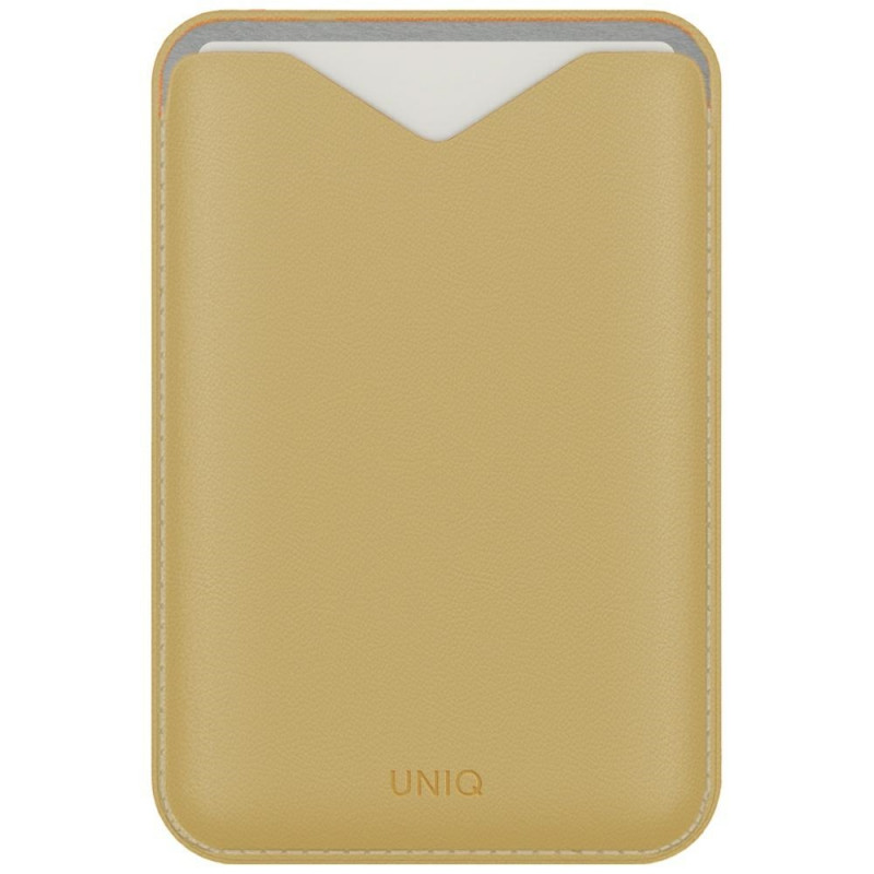 UNIQ Lyden Evo magnetinė telefono piniginė – geltona