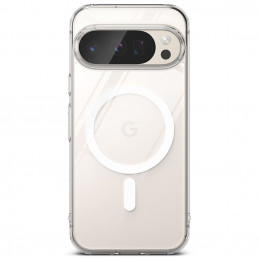 „Ringke Fusion MagSafe“ dėklas, skirtas „Google Pixel 10 / 10 Pro“ – skaidrus
