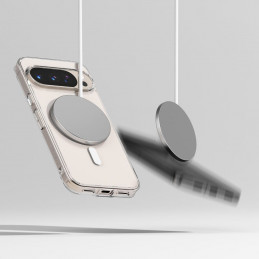 „Ringke Fusion MagSafe“ dėklas, skirtas „Google Pixel 10 / 10 Pro“ – skaidrus