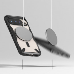 „Ringke Fusion X MagSafe“ dėklas, skirtas „Google Pixel 10 / 10 Pro“ – juodas