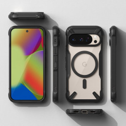 „Ringke Fusion X MagSafe“ dėklas, skirtas „Google Pixel 10 / 10 Pro“ – juodas