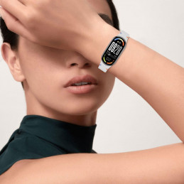„Tech-Protect“ silikoninis sportinis dirželis, skirtas „Xiaomi Smart Band 8 / 9 / 10 / NFC“ – juodas