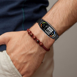 „Tech-Protect“ silikoninis sportinis dirželis, skirtas „Xiaomi Smart Band 8 / 9 / 10 / NFC“ – pilkas