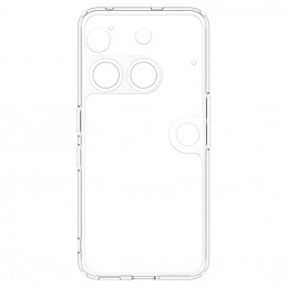 „Spigen Ultra Hybrid“ dėklas, skirtas „Nothing Phone 3“ – skaidrus