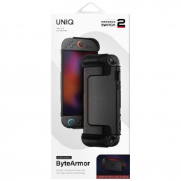 UNIQ Hybrid Bytearmor dėklas, skirtas Nintendo Switch 2 - juodas
