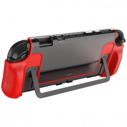 UNIQ Hybrid Bytearmor dėklas, skirtas Nintendo Switch 2 – raudonas
