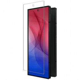 „UNIQ Optix“ skaidrus grūdintas stiklas, skirtas „Samsung Galaxy Z Fold 7“.