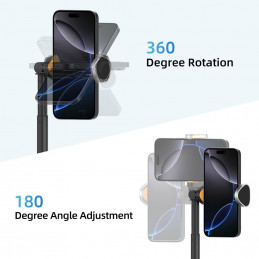 Asmenukių lazda „Tech-Protect L09S“ su trikoju – juoda