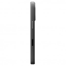 „Spigen Enzo Aramid T“ MagSafe dėklas, skirtas „iPhone 17“ – juodas ir sidabrinis