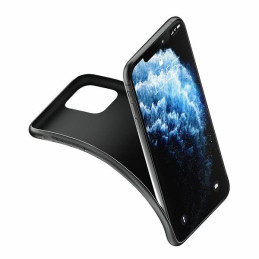 3mk matinis dėklas, skirtas iPhone 11 – juodas