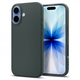 „Spigen Liquid Air“ dėklas, skirtas „iPhone 17“ – žalias