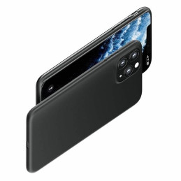 3mk matinis dėklas, skirtas iPhone 11 – juodas