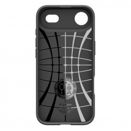 „Spigen Liquid Air“ dėklas, skirtas „iPhone 17 Air“ – matinės juodos spalvos