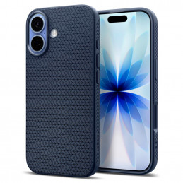 „Spigen Liquid Air“ dėklas, skirtas „iPhone 17“ – mėlynas